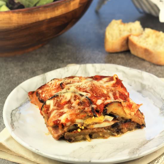 Mom's Eggplant Parmigiana - Recipe photo by Mangia Bedda