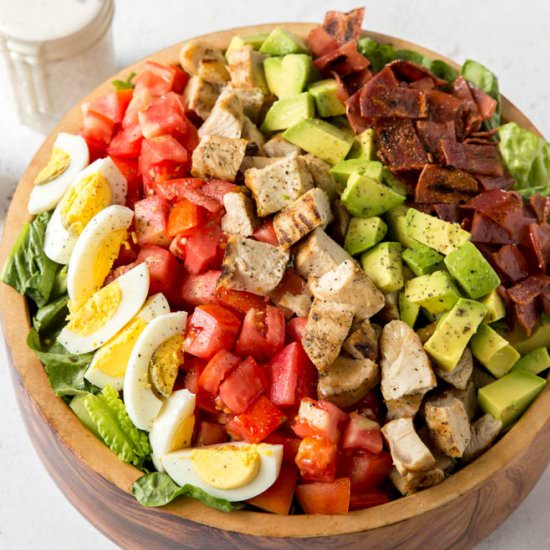 Cobb Salad - Recipe photo by Spoonful of Flavor