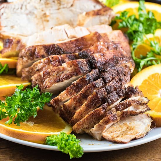 Southwest Grilled Turkey Breast - Recipe photo by BBQing With The Nolands