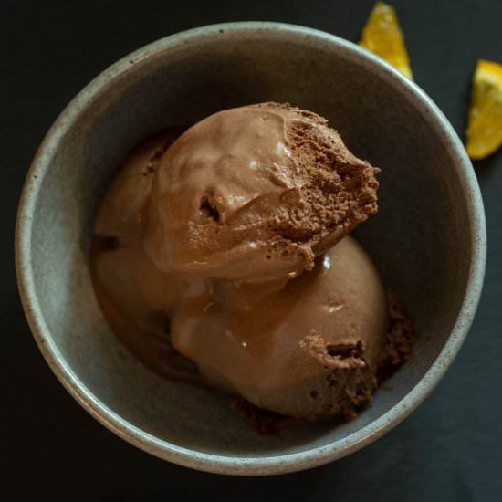 Your Perfect Chocolate Ice Cream - Recipe photo by Adventures of Carlienne