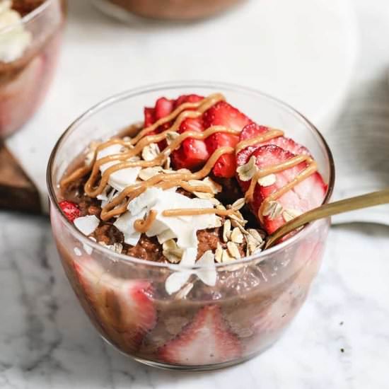 Chocolate Overnight Oats - Recipe photo by fooddoodles
