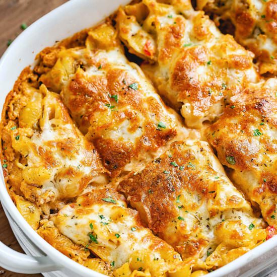 Cheesy Baked Pasta with Meat Sauce - Recipe photo by Eatwell 101