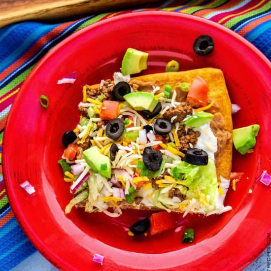 Taco Pizza - Recipe photo by EasyBudgetRecipes