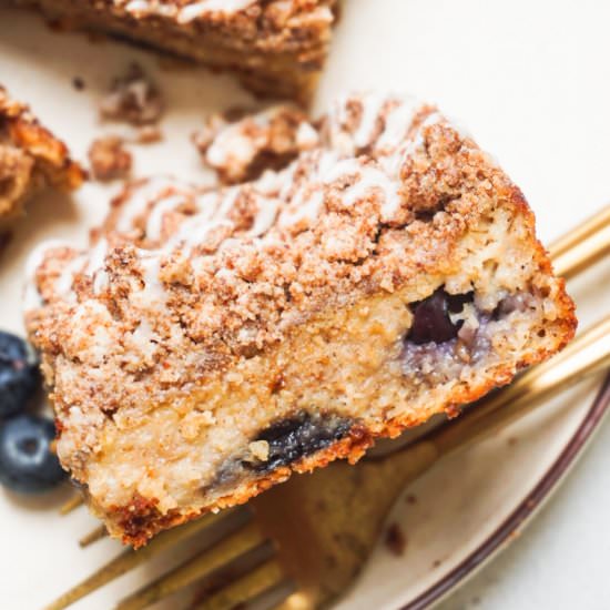 Blueberry Coffee Cake Baked Oatmeal - Recipe photo by mags_makes