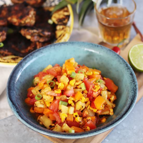 Pineapple & Corn Salsa - Recipe photo by CurlysCooking