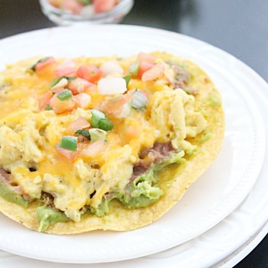 Breakfast Tostada - Recipe photo by Table for 7