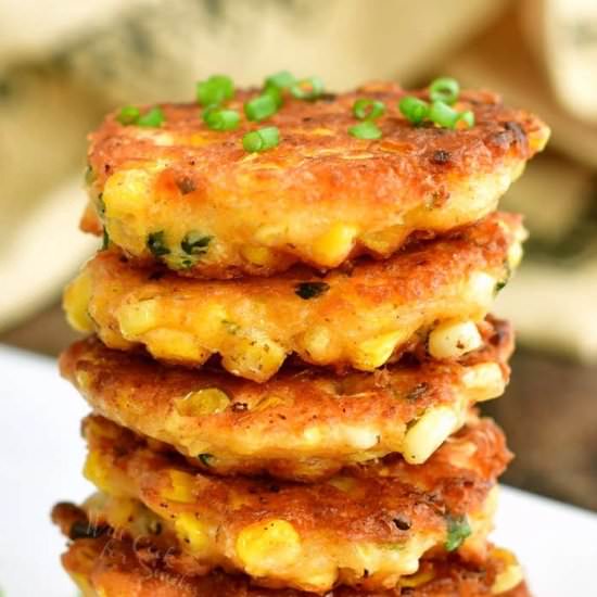 Corn Fritters - Recipe photo by WillCookForSmiles