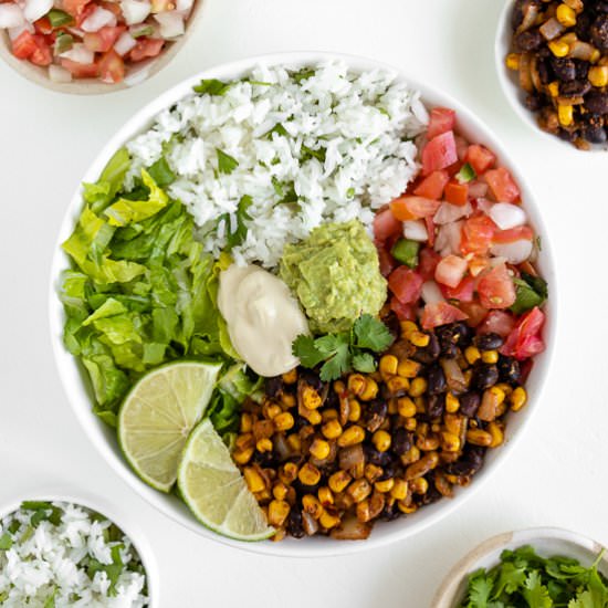 Vegan Burrito Bowl - Recipe photo by purelykaylie