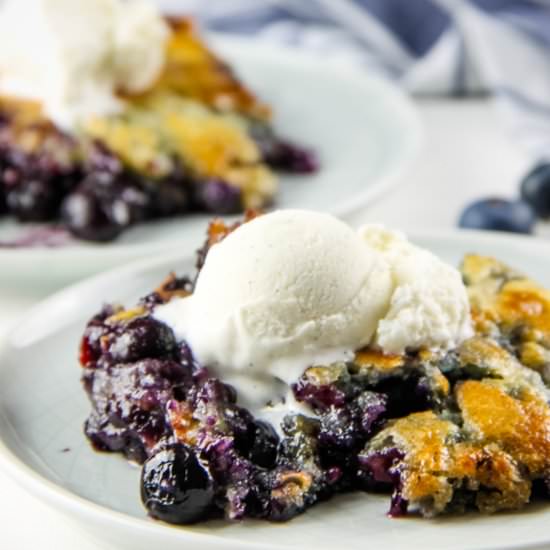Blueberry Cobbler - Recipe photo by bittersideofsweet