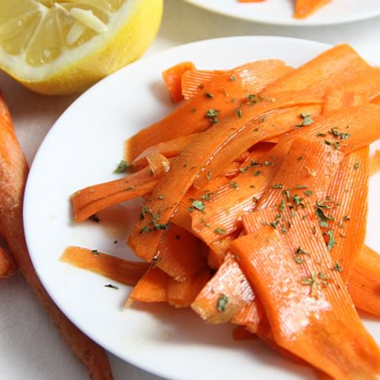 Lemon Carrot Salad - Recipe photo by bittersideofsweet