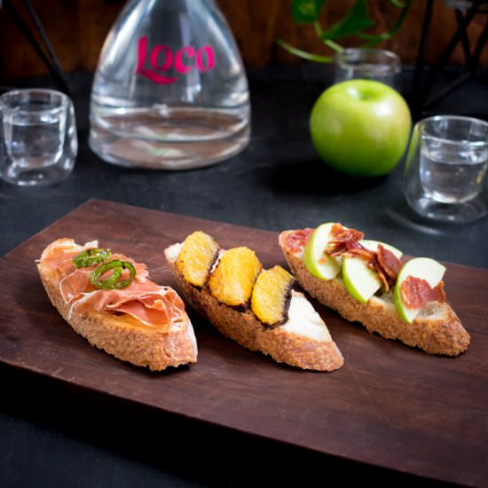 Three yummy tapas - Recipe photo by petitedecadence