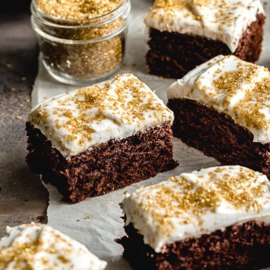 Easy Chocolate Sheet Cake - Recipe photo by Crumb Top Baking