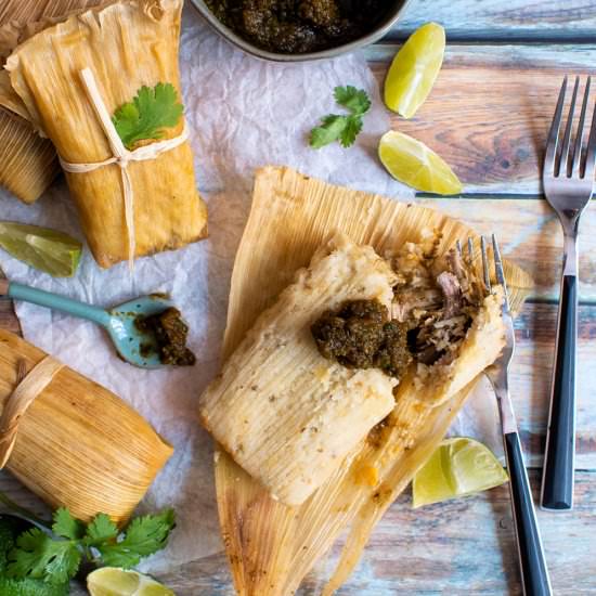 Pork tamales - Recipe photo by cherryonmysundae