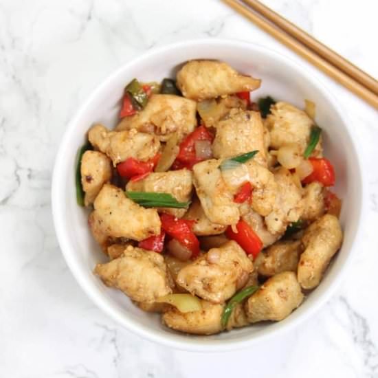 Chinese Salt and Pepper Chicken - Recipe photo by recipevibes