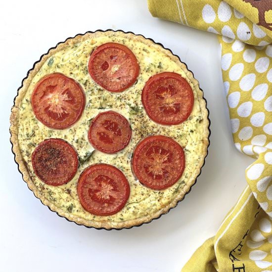 Ricotta Sausage Tart for Breakfast - Recipe photo by skaiwar