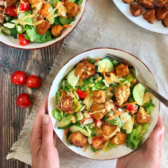 Hearty Country Salad (Vegan) - Recipe photo by No Sweat Vegan