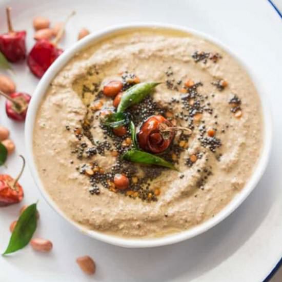 Thick and Creamy Peanut Chutney - Recipe photo by Mytastybuds