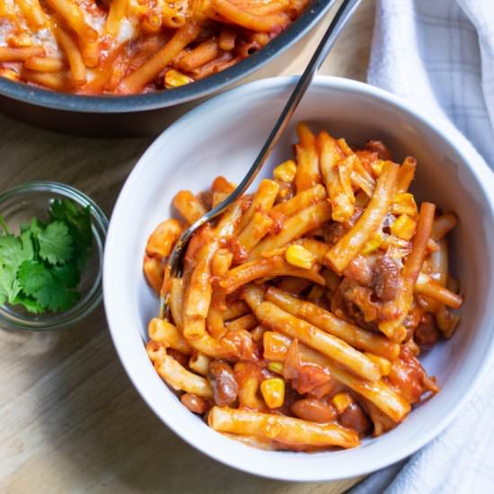 Vegan Chili Mac - Recipe photo by veggie desserts