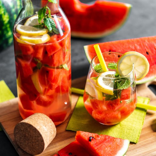 Easy Watermelon Lemonade - Recipe photo by deliciouslyhappy