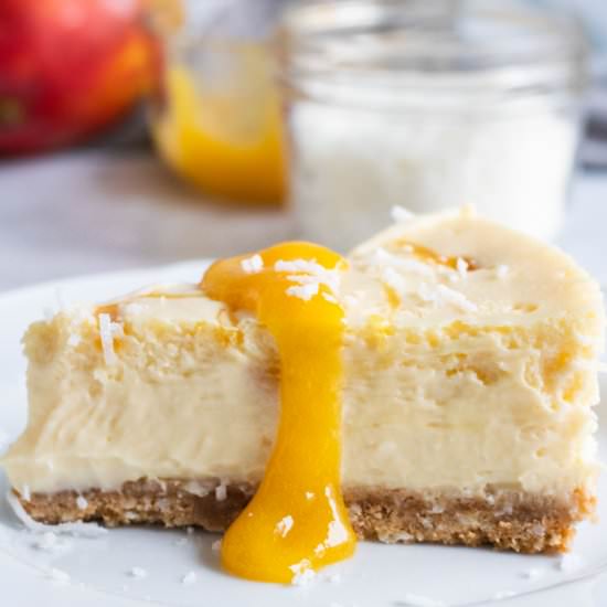 Mango Cheesecake - Recipe photo by themarblekitchen