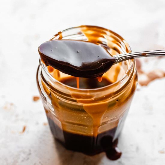 Vegan Caramel Sauce - Recipe photo by thebananadiaries