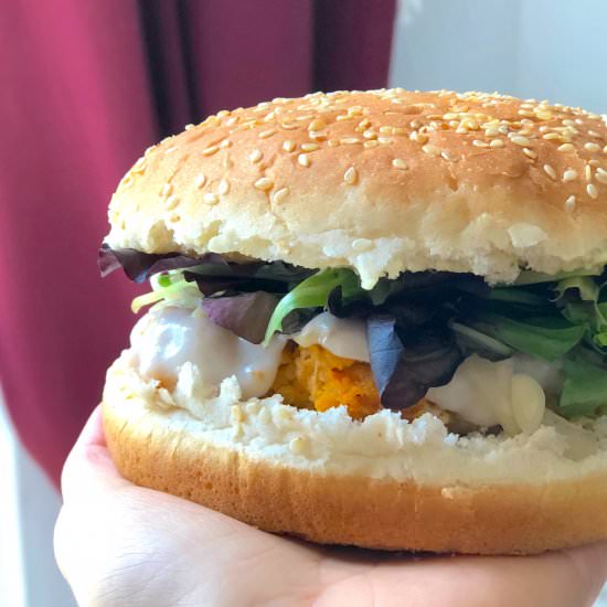 White Bean Carrot Burgers - Recipe photo by Jennyblogs