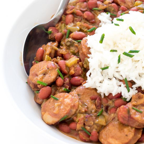 Red Beans and Rice Recipe - Recipe photo by ChefSavvy