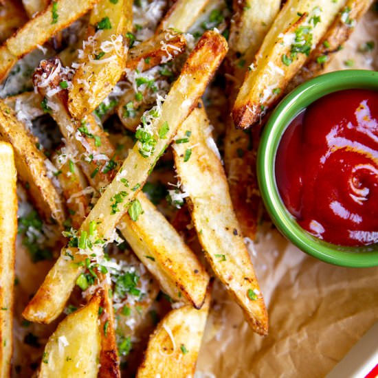 Ultimate Baked Oven French Fries - Recipe photo by FromScratchFast