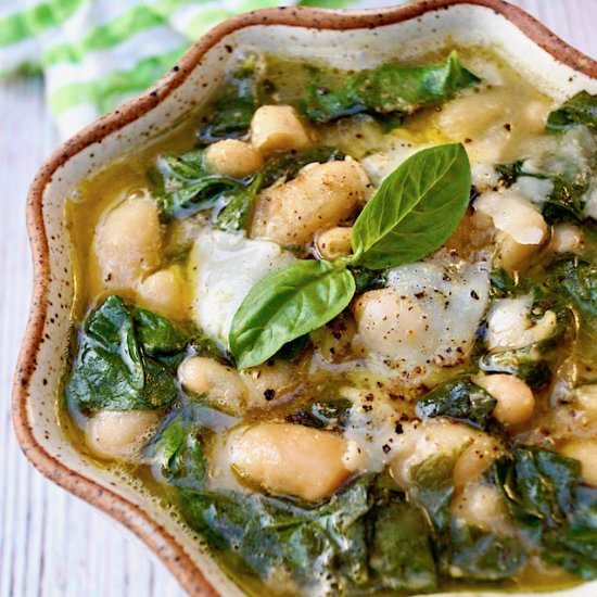 Vegetarian Tuscan Bean Stew - Recipe photo by cookingontheweekends