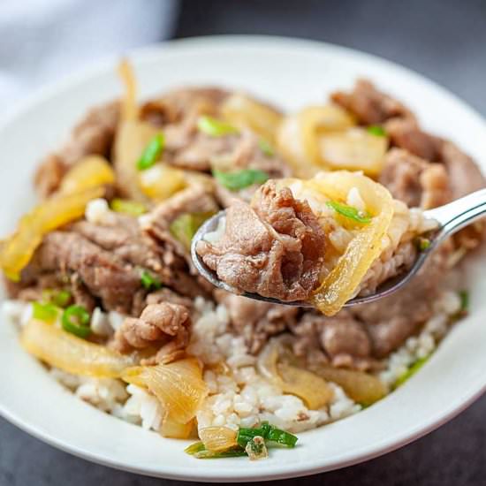 Gyudon - Recipe photo by ohmyfoodrecipes