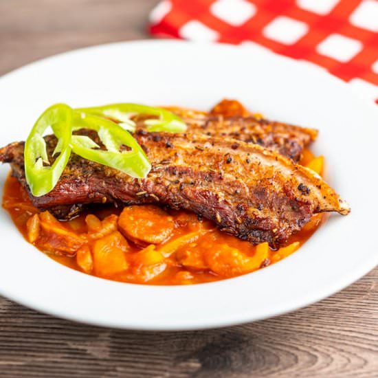 Pork Belly Slices or Belly Draft - Recipe photo by Brian Jones