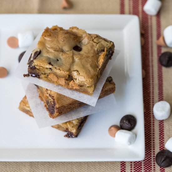 Ultimate Blondies with Chocolate - Recipe photo by Chef Molly