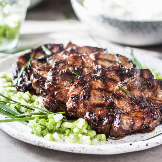 Grilled Pork Chops - Recipe photo by Craft Beering