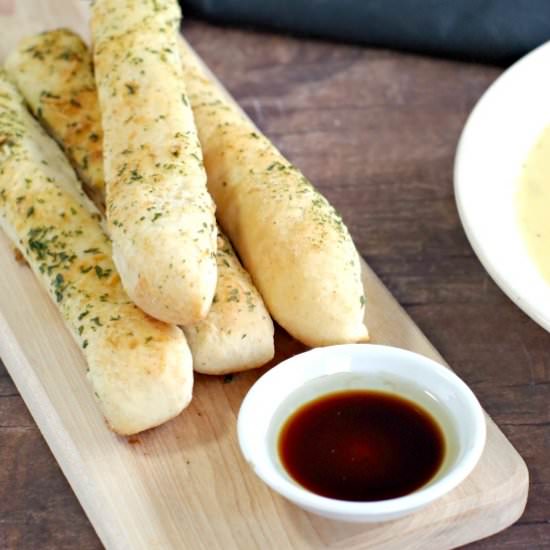 Bread Machine Breadsticks - Recipe photo by Food Meanderings