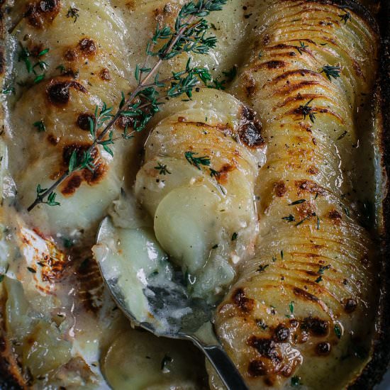 Dairy Free Potato Gratin - Recipe photo by Helen Tzouganatos