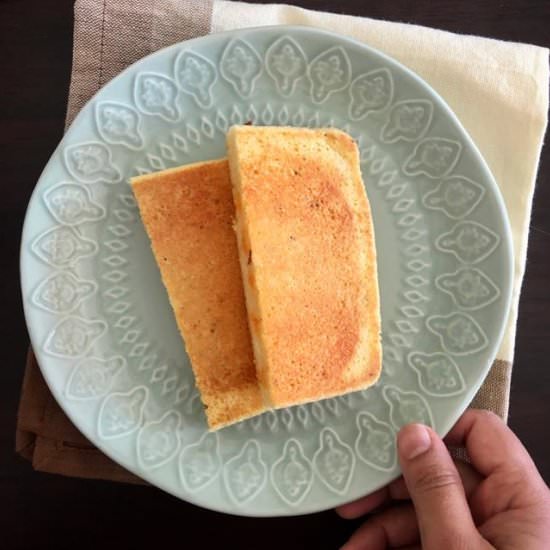 Low Carb Single Serve Almond Bread - Recipe photo by butfirstchai
