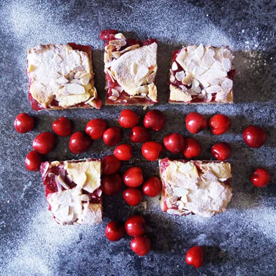 Sweet Cherry Cookie Squares - Recipe photo by 2pots2cook