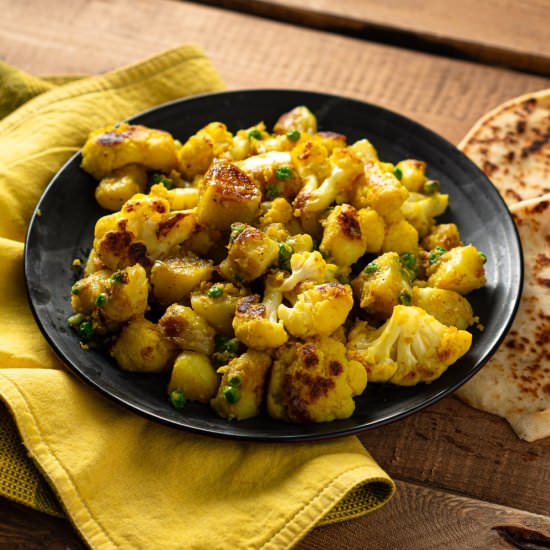 Spiced Cauliflower and Potato - Recipe photo by Charlene Chan