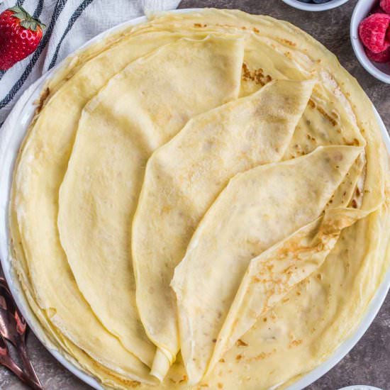 Basic Crepe - Recipe photo by ValentinasCorner