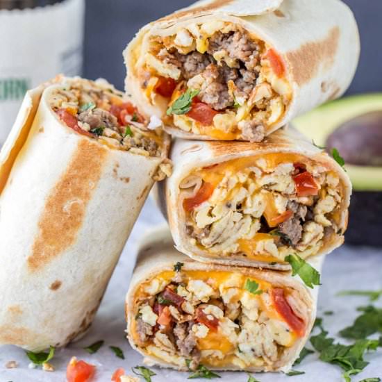 Breakfast Burrito - Recipe photo by ValentinasCorner