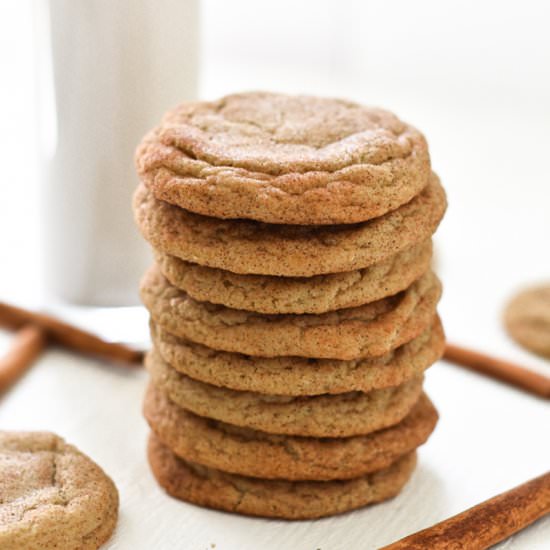 The Best Snickerdoodles - Recipe photo by stressbaking