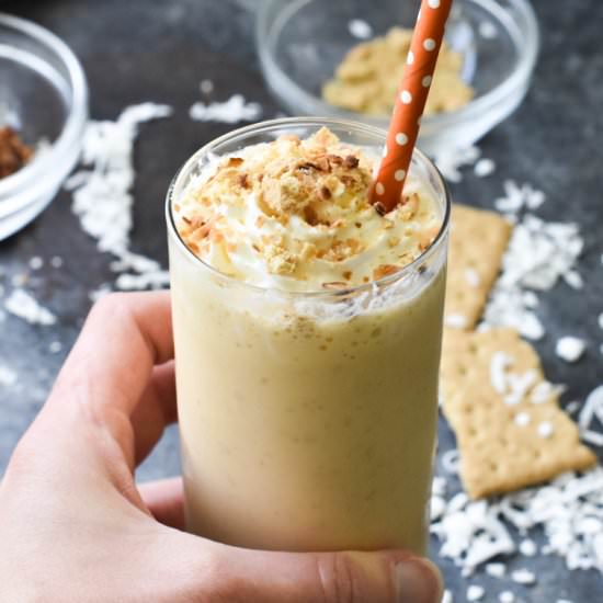 Coconut Cream Pie Milkshake - Recipe photo by stressbaking