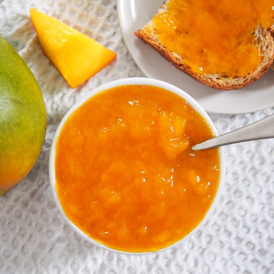 Mango jam - Recipe photo by carolinescooking