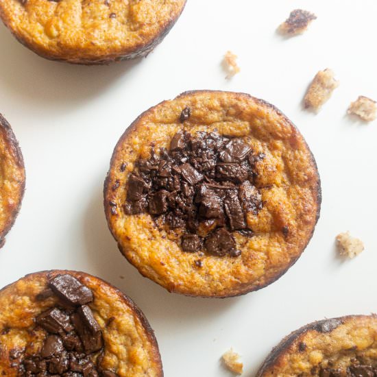Banana Chocolate Muffins - Recipe photo by bitesofberi