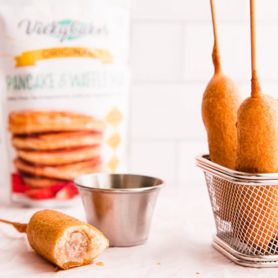 Pancakes and Sausage On-A-Stick - Recipe photo by senseandedibility