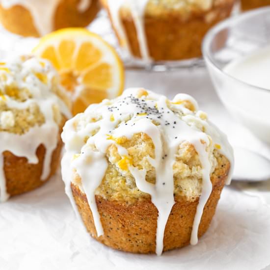 Lemon Poppy Seed Muffins - Recipe photo by thecozyapron
