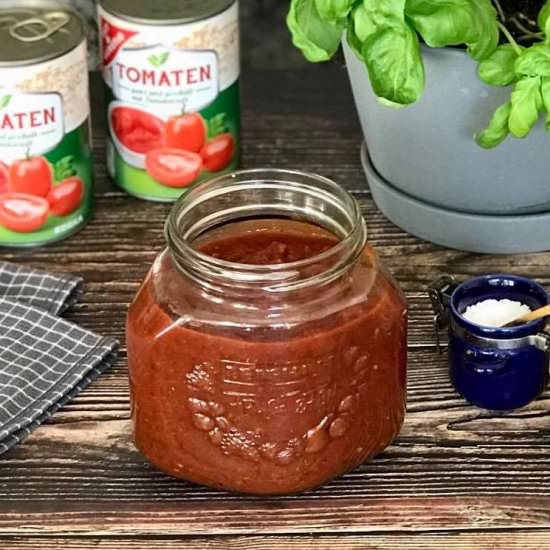 Quick Homemade Marinara Sauce - Recipe photo by No Sweat Vegan