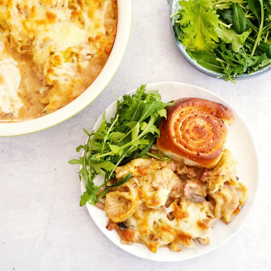 Filled Pasta Casserole - Recipe photo by FeastGloriousFeast