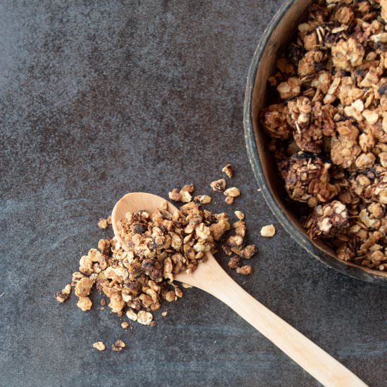 Gluten free granola - Recipe photo by lipodve