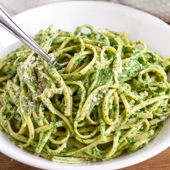Green Pasta Sauce - Recipe photo by foodlovinfamily